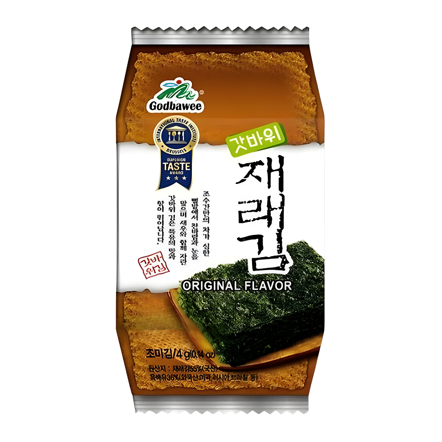 SEASONED SEAWEED LAVER 4G